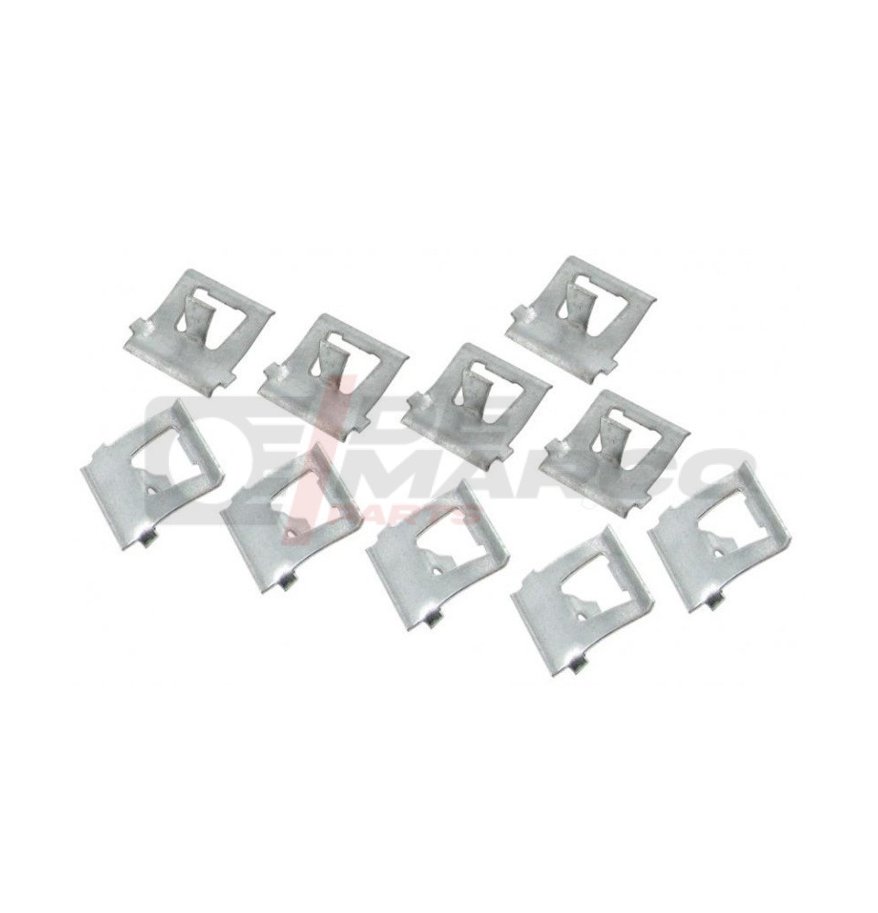 Clips pour fixation des moulures de marchepied 33mm, Coccinelle jusqu'à 07/1966 (10pcs)