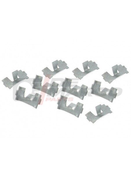 Clips pour fixation des moulures de marchepied 18mm, Coccinelle de 08/1966 à 07/1970 (10pcs)