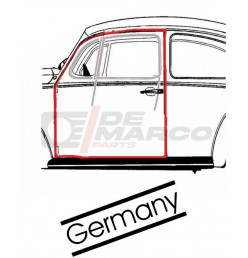 Joint de porte gauche berline Coccinelle , Coccinelle à partir de 08/1966 (Haute Qualité)