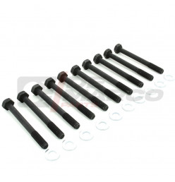 Set de 10 Boulons de Fixation Culasse Renault 4 956-1108cc, R5, R6...