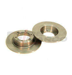 Front brake disc pair for classic Citroen