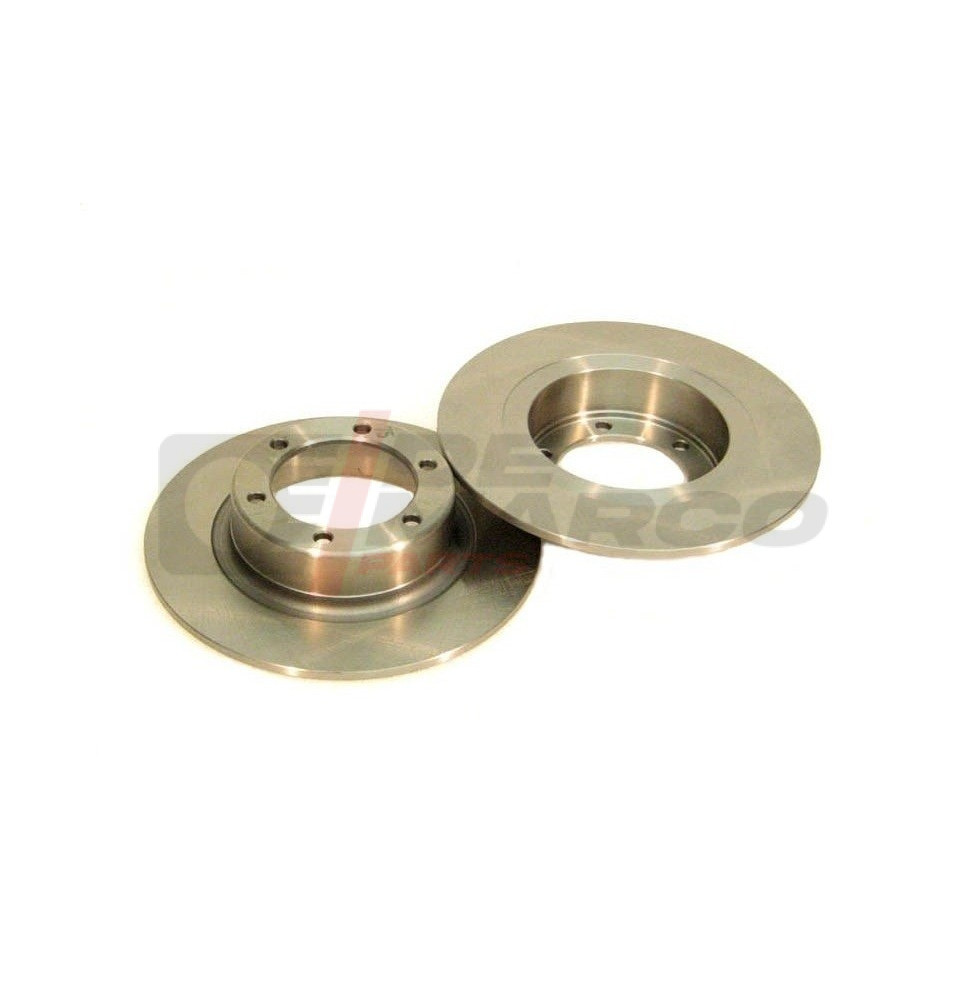 Front brake disc pair for classic Citroen