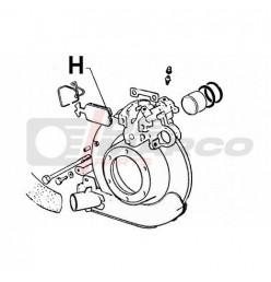 Set pastiglie freno a mano per Citroen 2CV, Dyane, Mehari, Ami 6/8 e GS