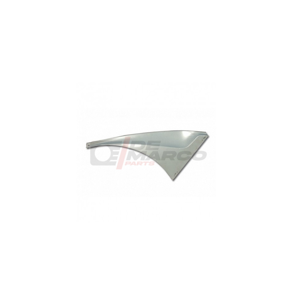 Left front galvanized wing-hood junction for Citroen 2CV