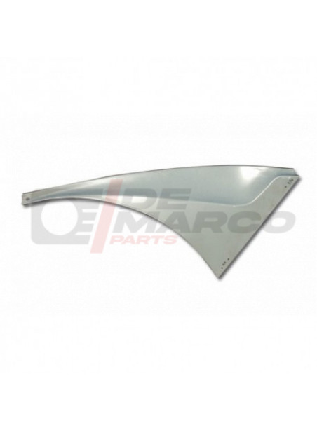 Left front galvanized wing-hood junction for Citroen 2CV