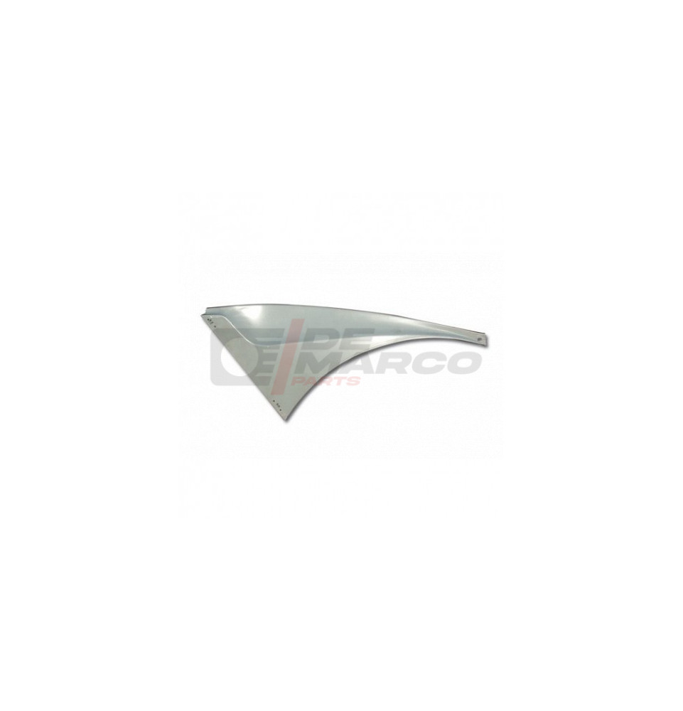 Right front galvanized wing-hood junction for Citroen 2CV