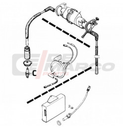 NGK spark plug for Citroen 2CV, Dyane, Mehari, Ami 6/8