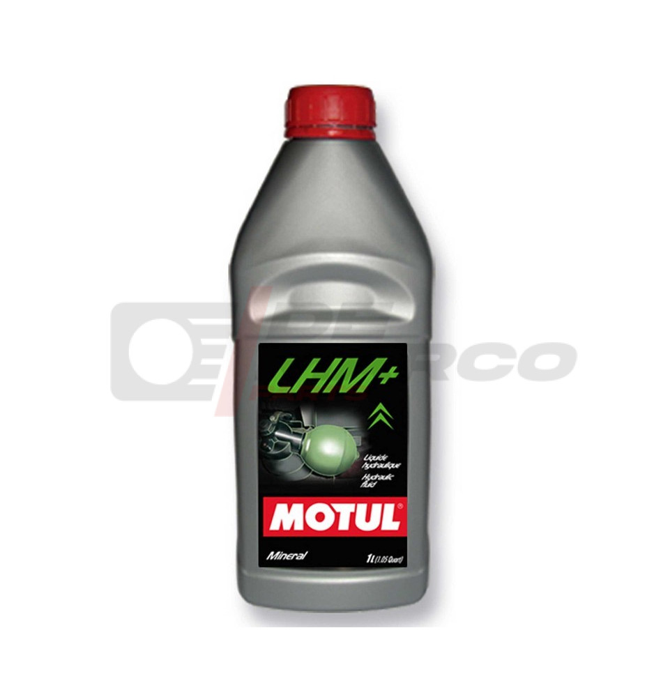 Motul LHM mineral hydraulic fluid 1L for Citroen