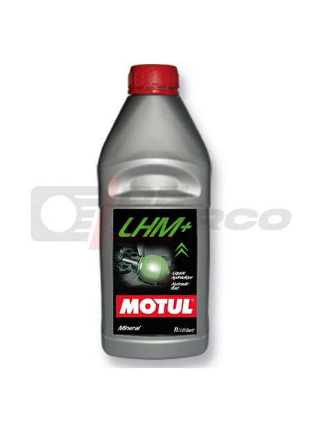 Motul LHM mineral hydraulic fluid 1L for Citroen