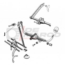 Rotule tringlerie boîte de vitesses pour Citroën 2CV, Dyane, Mehari, Ami 6/8