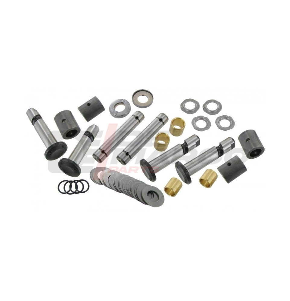 Complete spindle repair kit for vintage Volkswagen vehicles. Complete kit for both sides.