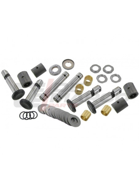 Complete spindle repair kit for vintage Volkswagen vehicles. Complete kit for both sides.