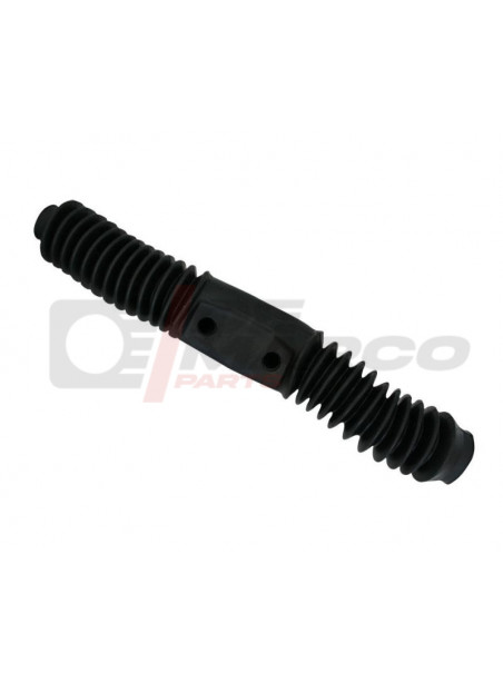 Rack and pinion steering box boot for Super Beetle 1303 from 08/1974 onwards in black