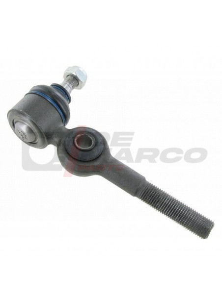 Right inner tie rod end with steering damper hole for Volkswagen classic vehicles. Left hand thread M10.