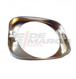 Headlight stainless steel ring, for Citroen Dyane up to 1978, Acadiane, Mehari old model