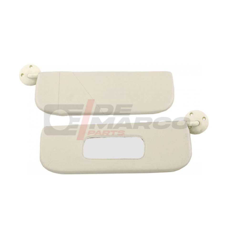 Sun visor (1 pair) beige for Renault 4