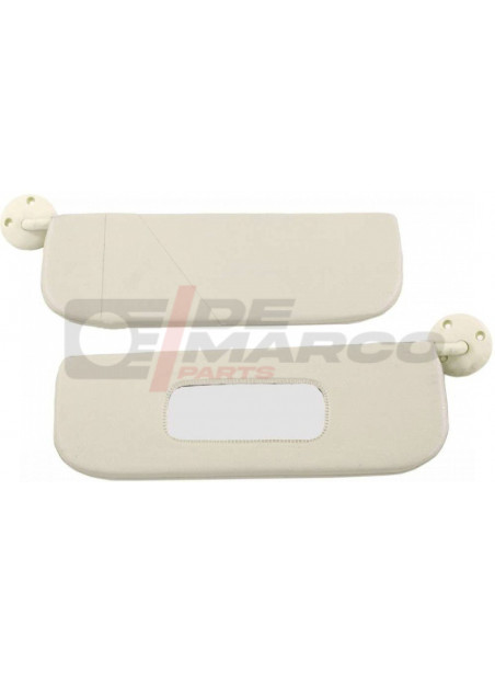 Sun visor (1 pair) beige for Renault 4