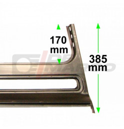 Lower windscreen repair panel for Citroen 2CV