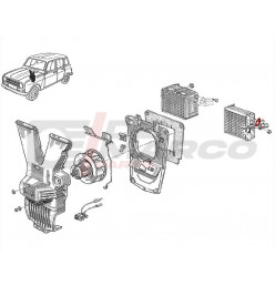 Set guarnizioni rubinetto riscaldamento Renault 4