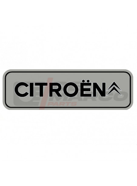 'CITROEN' rear door decal for 2CV, Dyane and Mehari