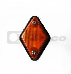 Fanalino freccia laterale a rombo completa per Renault 4 R4, R5, R6...