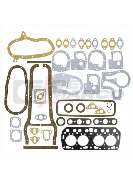 Complete Engine Gasket Kit for Renault Dauphinoise, 4CV, Estafette and Juva 4