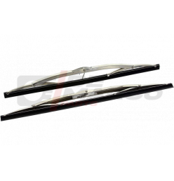 Stainless steel wiper blade pair for Citroen DS