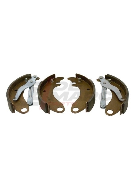 Front brake shoe set 200x36mm for classic Citroen