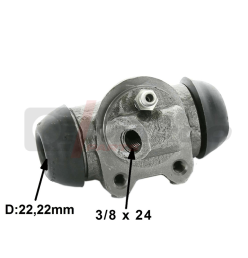 Wheel Brake Cylinder Front On The Right For Renault Dauphine, 4CV, R8