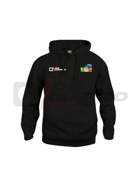 Sweatshirt unisexe noire officielle du Festival Italien de la Renault 4