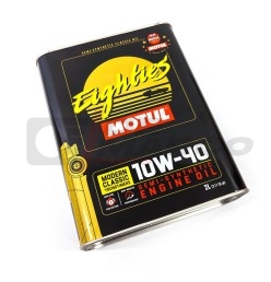 Huile moteur multigrade semi-synthétique Motul 10w40 ''Eighties'', pour voitures anciennes