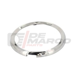 Ghiera cerchio inox faro anteriore Renault 4 prima serie,modello con fessura,regolazione esterna