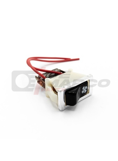 Two-speed heater fan switch for Renault 4