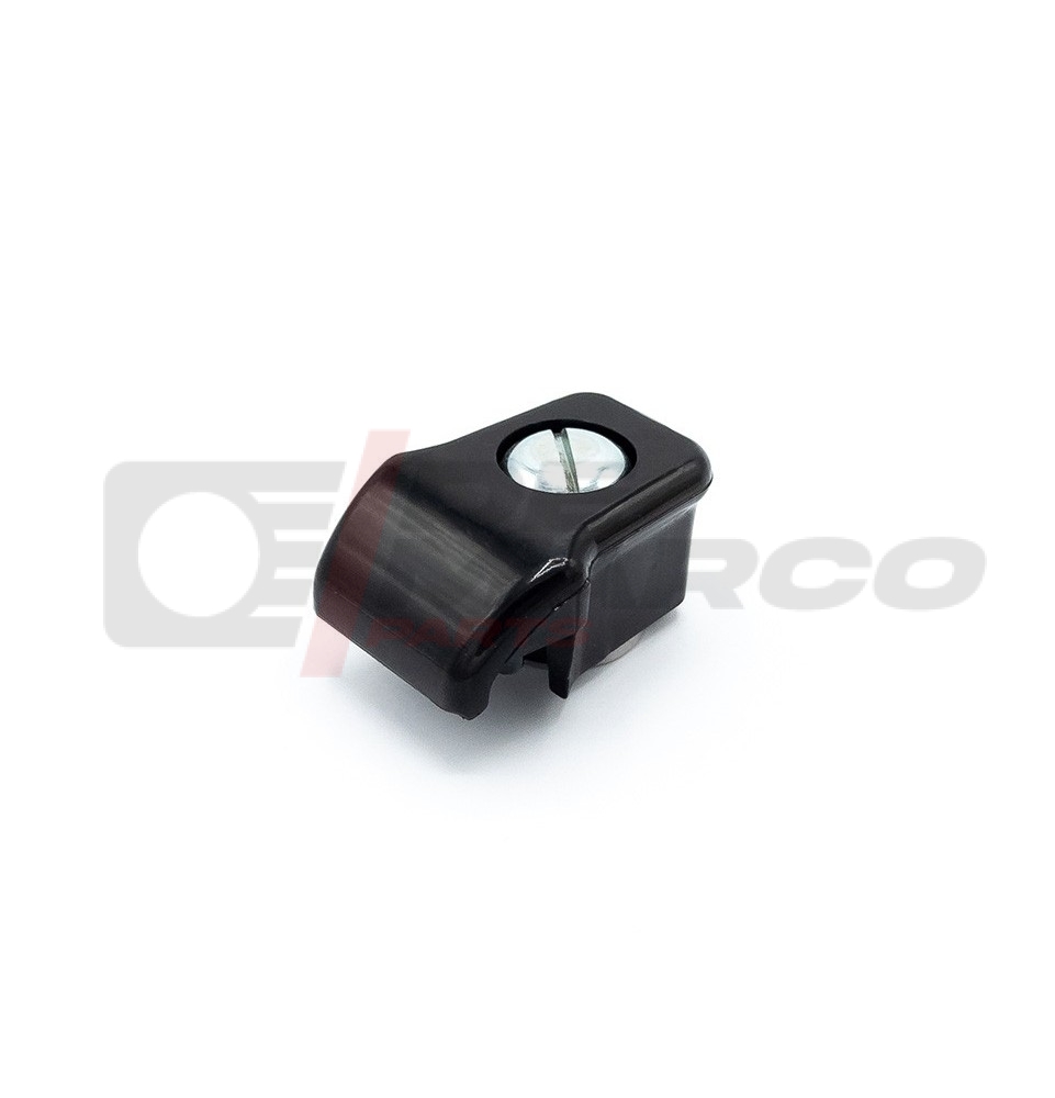 Black siding glass knob for Renault 4