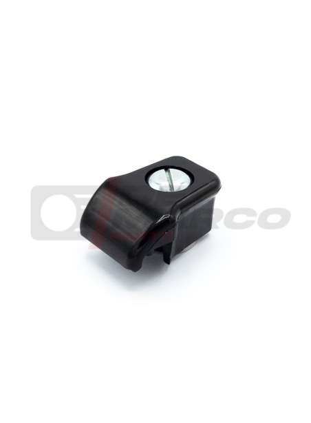 Black siding glass knob for Renault 4