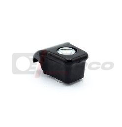 Black siding glass knob for Renault 4, detail