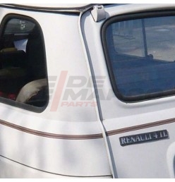 Adhesive stickers for Renault 4 Savane, back