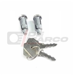 Paire de cylindres de serrure de porte pour Renault 4, R4 F4, R4 F6, R5, R6