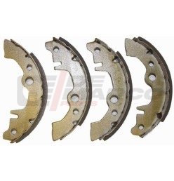 Set de mâchoires de frein arrière pour Renault 4 de 845 à 1108cc et R5