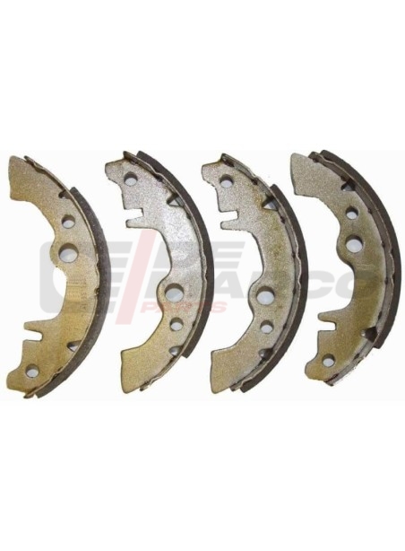 Set de mâchoires de frein arrière pour Renault 4 de 845 à 1108cc et R5