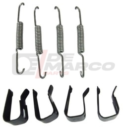 Rear Brake Shoe Mounting Kit for R4 1961-1986, R5 and R6