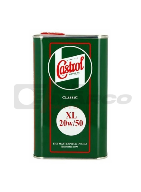 Castrol 20W50 Mineral Multigrade Motor Oil for Vintage Cars