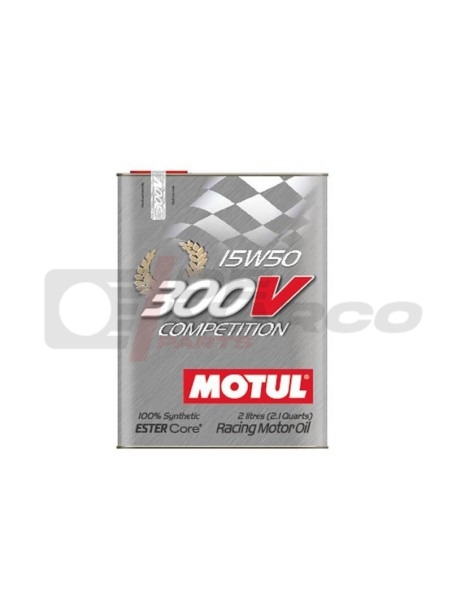 Olio motore Motul 300v Competition 15w50 sintetico, per auto d'epoca elaborate