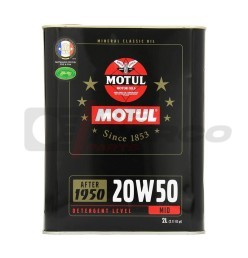 Olio motore Motul 20w50 minerale multigrado, per auto d'epoca