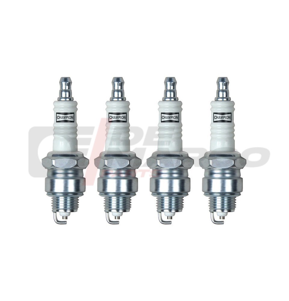 Ensemble de 4 bougies Champion pour Renault 4 956-1108cc, R5 et R6