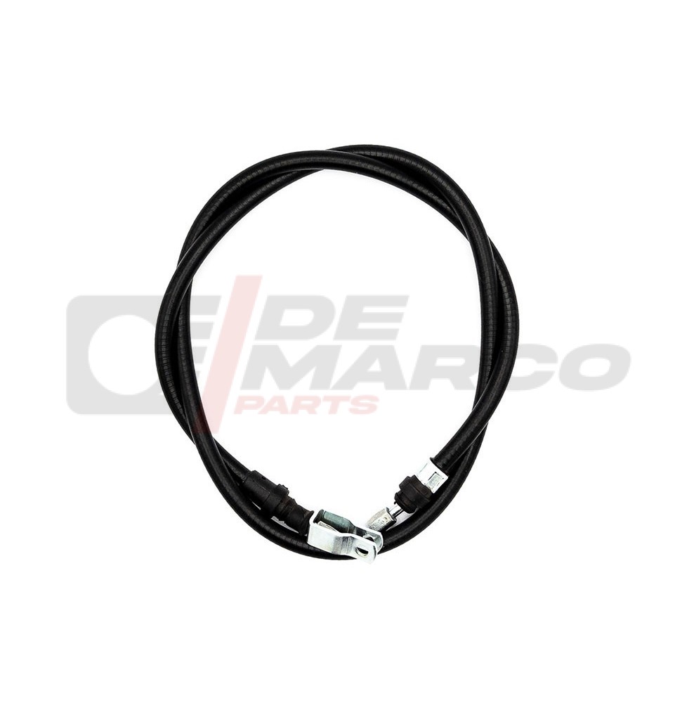 Black clutch cable for vintage Renault 4 vehicles