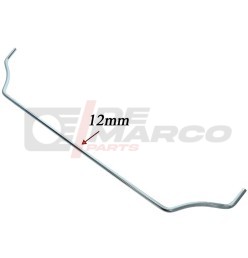 Barra stabilizzatrice anteriore 12mm zincata per Renault 4 R4, R6