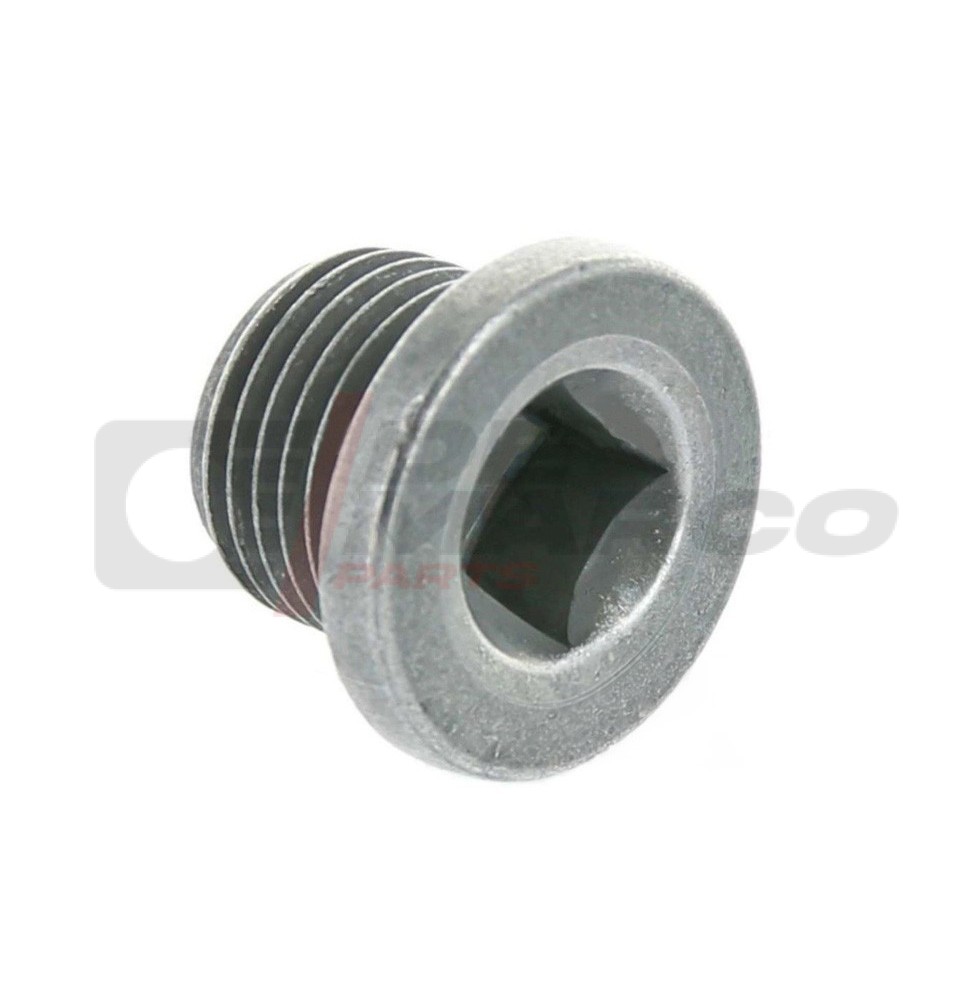 Metal engine oil drain plug for vintage Renault vehicles