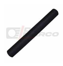 Flexible aluminum tube and black cardboard for filter box preheating