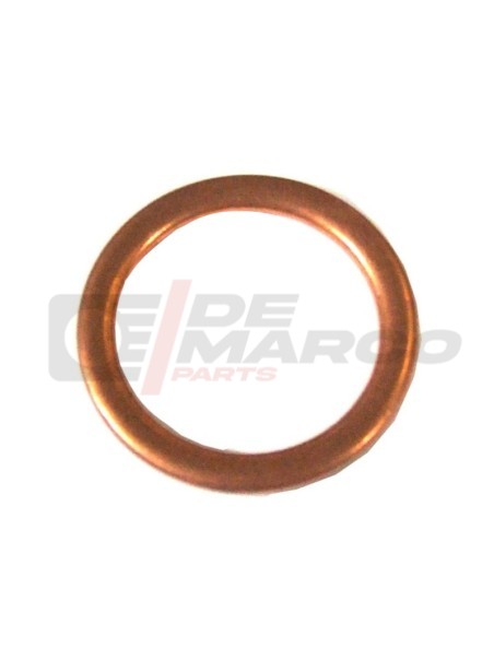 Oil and engine drain plug gasket for vintage Renault vehicles